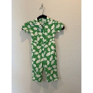 Diane von Furstenberg Kids Romper Green 2T